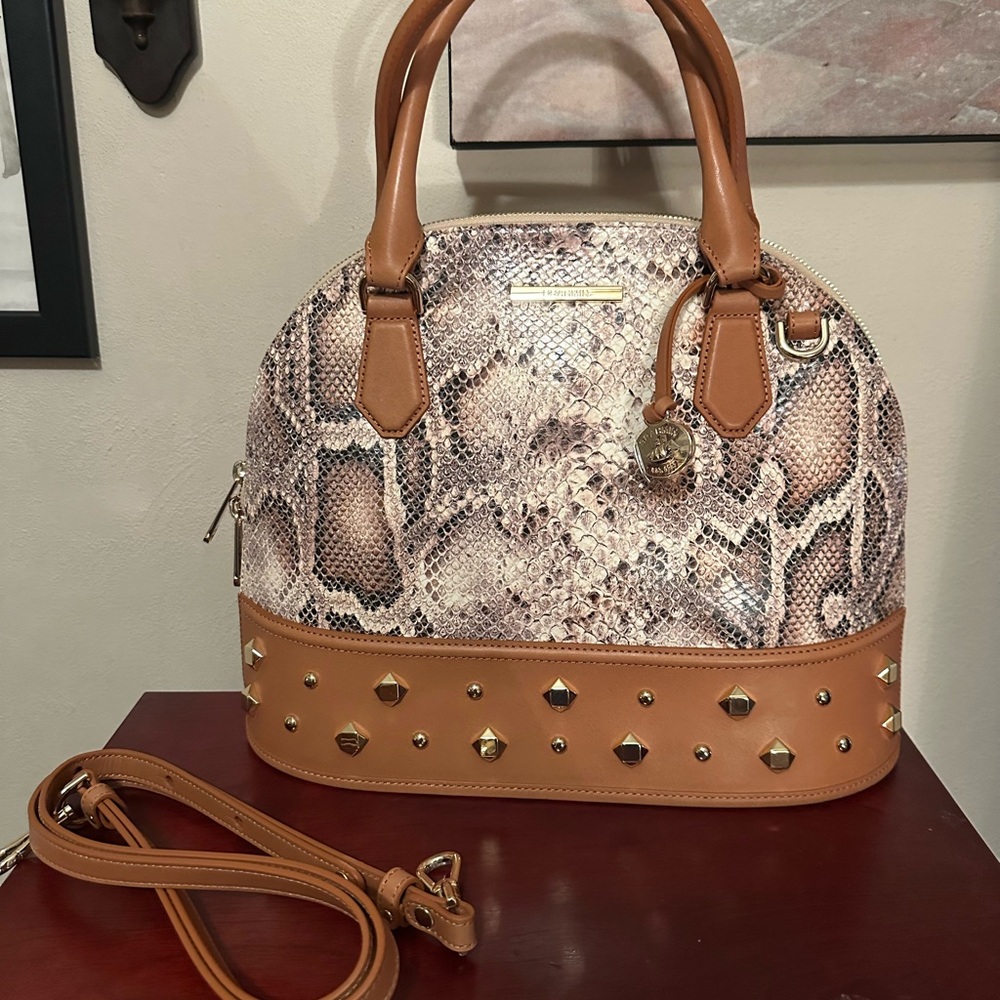 Brahmin Cognac Peoria Georgina